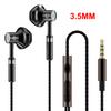 NEW 9D Surround Sound Earphones Metal Type C&3.5mm Headset In-ear Gamer Headphones Wired Control Earbuds for Samsung With HD Mic