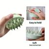 Bath Shower Brush Salon Hairdressing Tool Scalp Massage Comb Hair Washing Comb 1pc Silicone Shampoo Brush Body Massage Brush