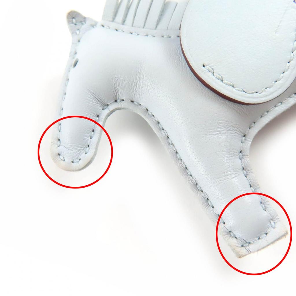 Excellent HERMES Bag charm Pegasus Charm PM leather Women Used