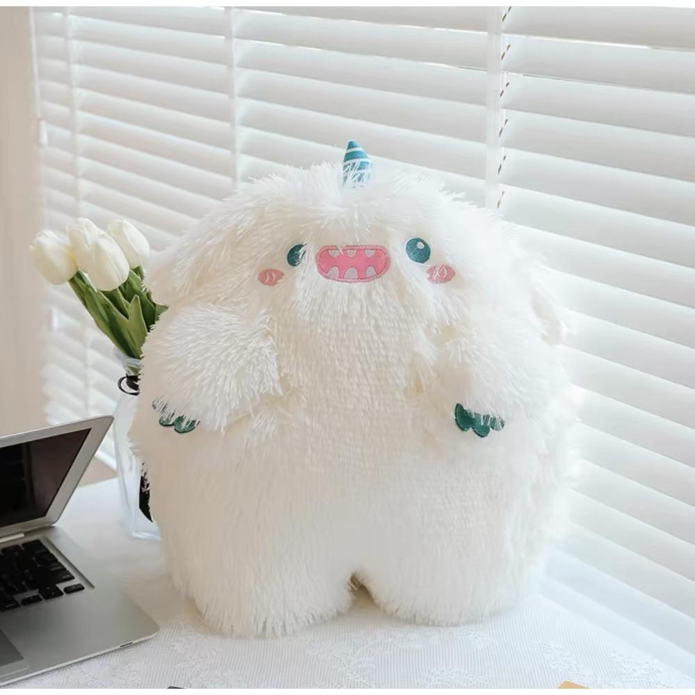 Cute Throw Pillow Plush Toys Hug Sleeping Doll Hairy Monster Doll Girl Sleeping Doll Birthday Gift