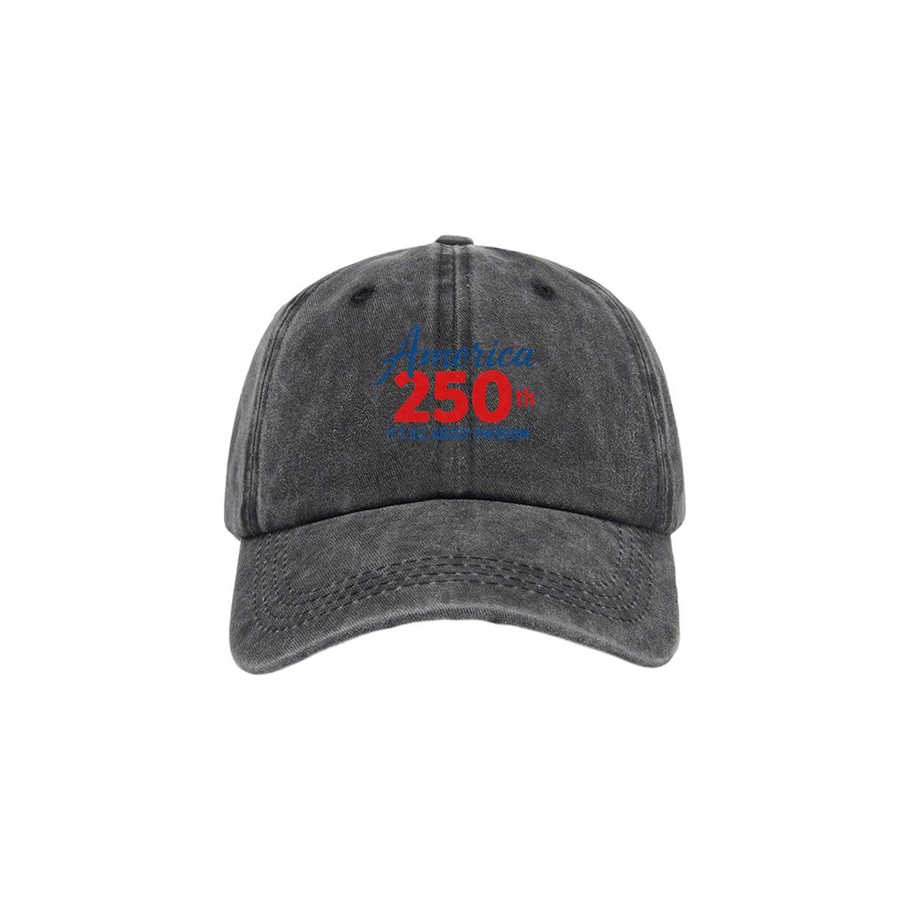 Printed Baseball Cap, Commemorating The 0th Anniversary Of The United States .