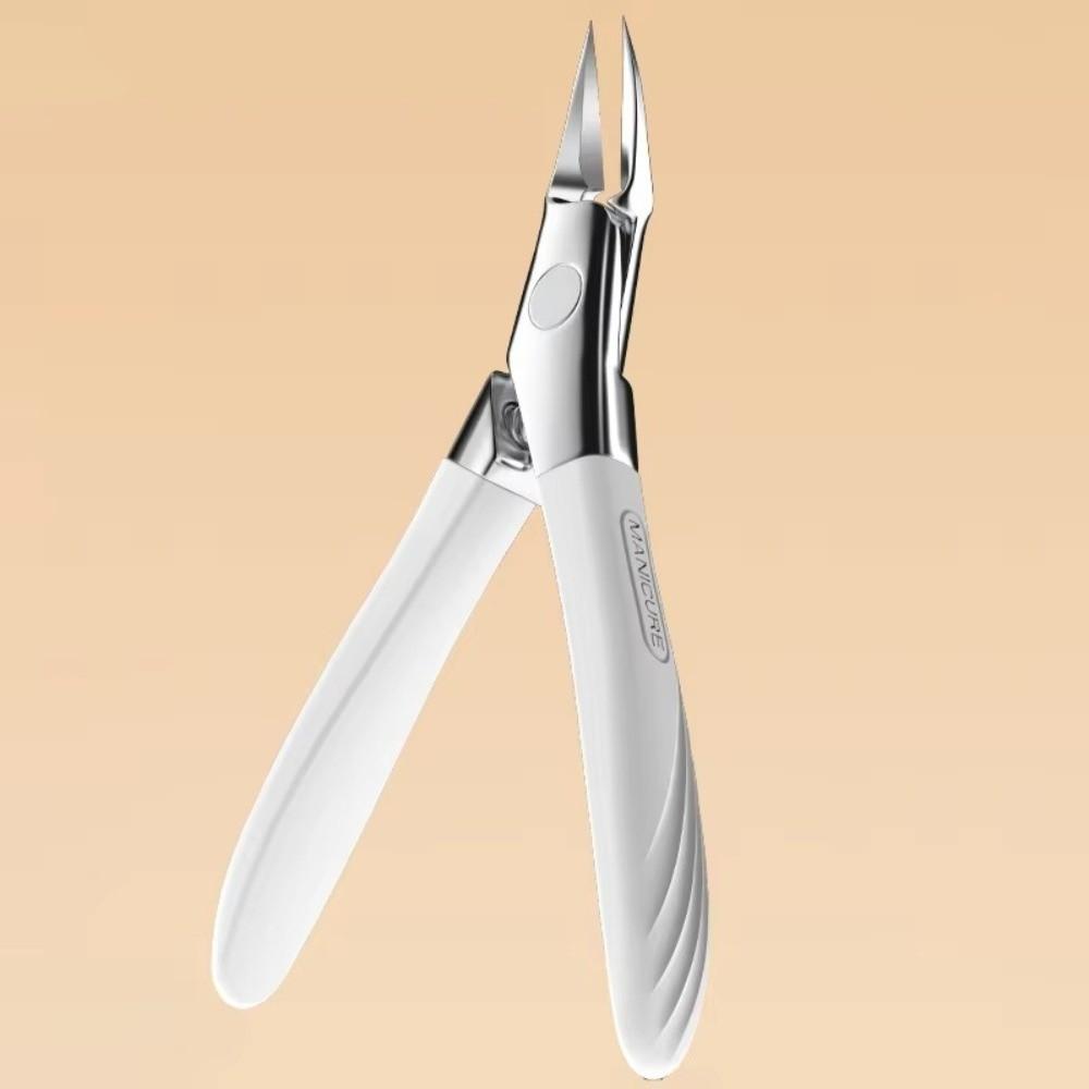 New Large Jaw Toenail Clippers Anti-Splash Thick Nails Ingrown Nails Trimmer Stainless Steel Slanted Design Nail Clippers