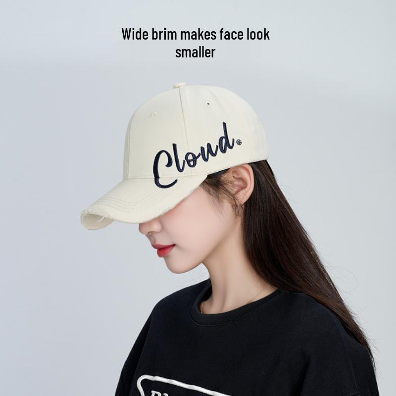 Unisex Designer Wide Brim Baseball Cap - Enhances Face, Sun Protection, Stylish for Spring & Autumn