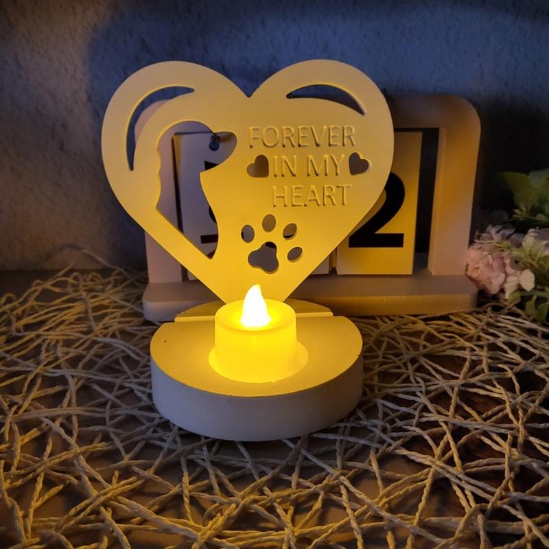 Flexible Silicone Mould Set for Crafting Unique Cats and Dog Themed Decorations Portable for Home and Garden Supplies