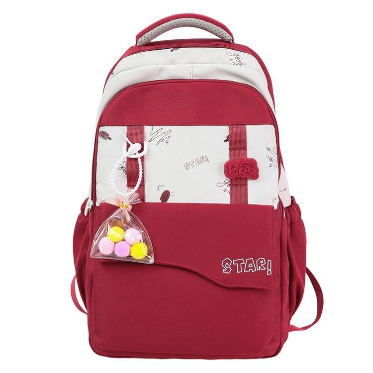 Schoolbag Japanese New Large-capacity High-value Cute Lightweight Versatile Schoolbag Primary School Students Junior High School Students Backpack