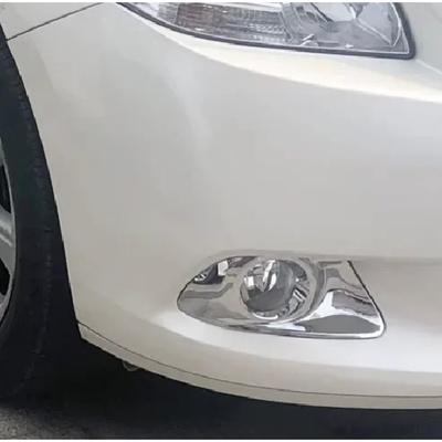 2PCS Car Styling Chrome Front Fog Light Cover For Toyota Verso MPV 2011-2016