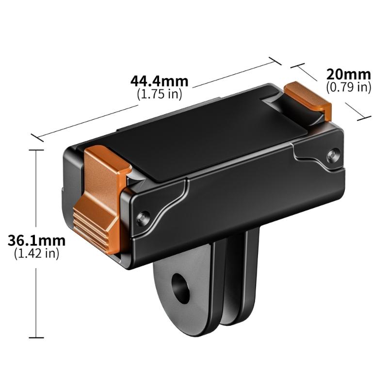 360 Degree Camera Magnetic Quick Release Mount Tripods Adapters Rapid Installation Design for Action 6