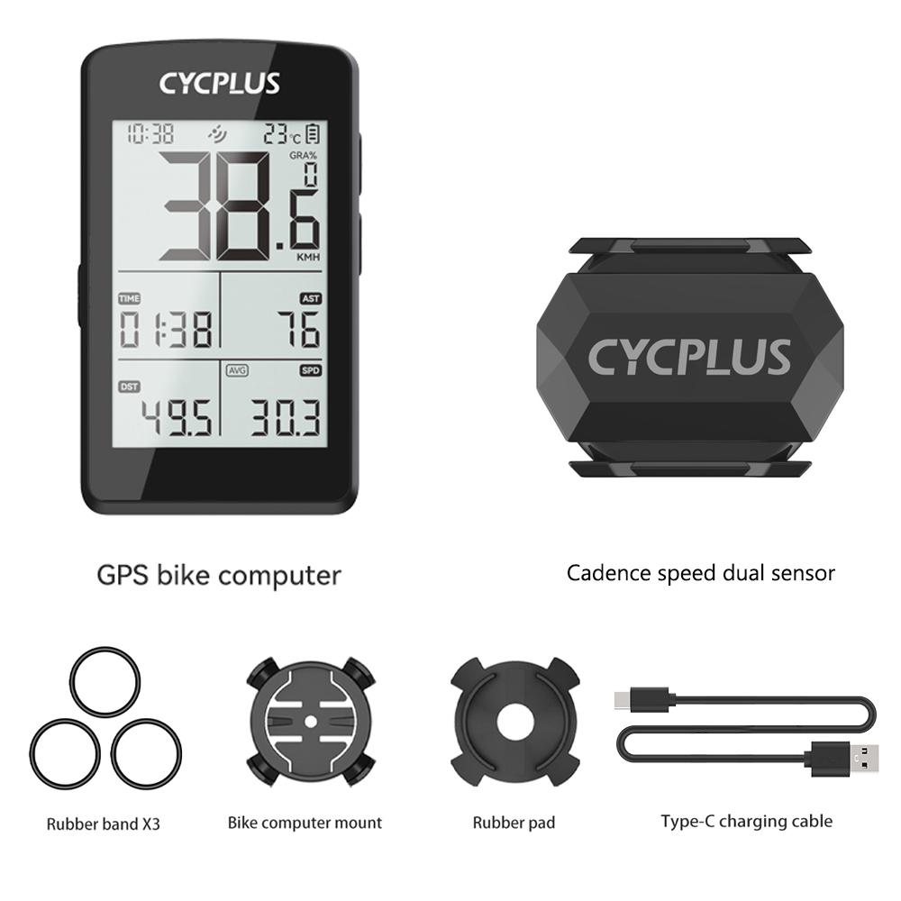 CYCPLUS M3 GPS Bicycle Computer ANT+ BLE 5.0 Cordless Waterproof Riding Speedometer Cycling Bike Accessories