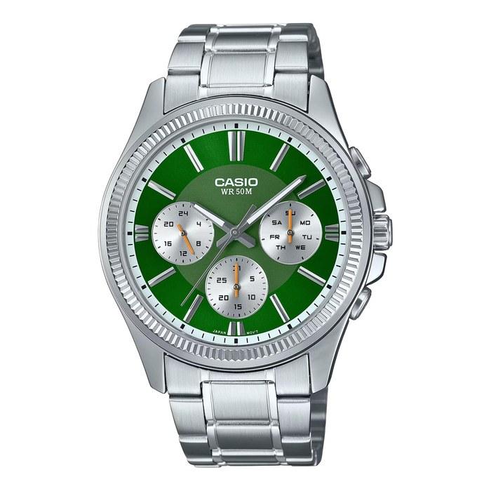 Часы Casio MTP-1375D-3AVDF Мужские Серебристые 42 мм