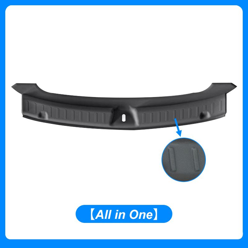 For Tesla New Model Y LAUNCH 2025 Juniper 2025+ Trunk Threshold Strip  TPE Anti Scratch Protection Lid All in one