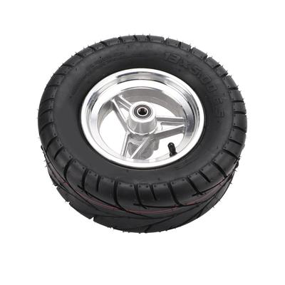 13X5.00?6.5 Rubber Tire with Stainless Steel Hub Electric Scooter Thicken Vacuum Tyre Accessory