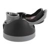 One Button Water Bottle Top Replacement Cap Plastic Leakproof Lid One Click Accessories Black
