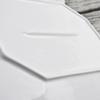 Octagonal White Ceramic Plate - Versatile for Soup, Rice, or Fruit; Ideal for Hotels and Restaurants.