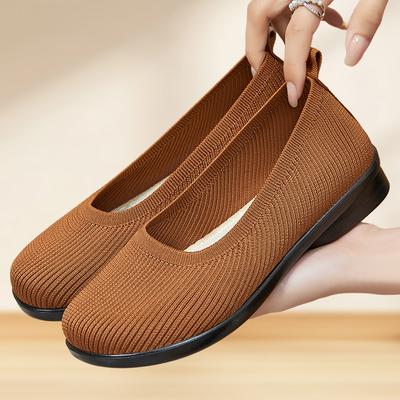 Shoes Women's Shoes Versatile Summer New One-pedal Flat-soled Old Beijing Cloth Shoes Soft Soles Not Tired Feet Casual Shoes