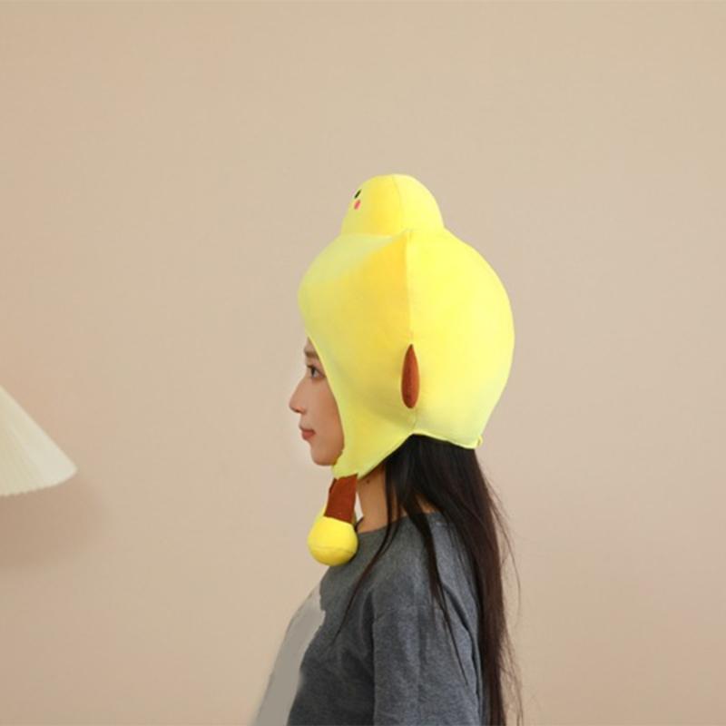 Kids Stretchy Pull On Embroidered Hat With Movable Limbs For Make Up Parties Indoor Outdoor Activity