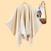 2026 Winter Scarf Cloak Faux Cashmere Warm Versatile Shawl Women Travel Photo Shoot