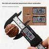 Digital Vernier Caliper: 0-100mm, Dual Button, Plastic, Measures Inside/Outside Diameters