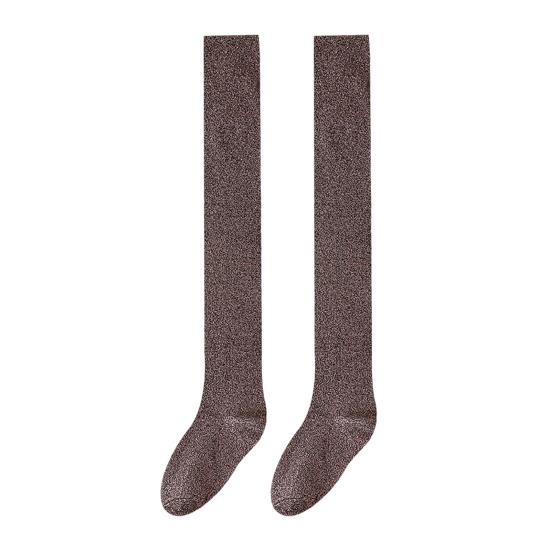 

1 пара чулок выше колена, однотонные блестящие носки, дышащие, удобные, эластичные, однотонные зимние носки вино красного