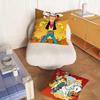 Klassische Lustige Comic LuckyLuke Kissenbezug Schlafzimmer Sofa Wohnzimmer Rückenlehnen Dekoration Quadratisches Kissen Nickerchenzeit