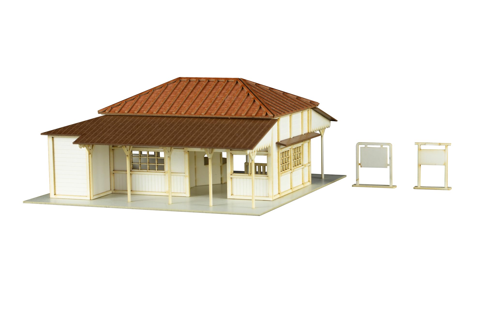 

PM Office A PLUM Station Building Paper Kit MS082 1/150 (Kominato Railway)