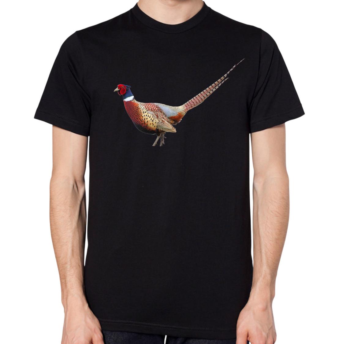 

Pheasant T-Shirt Men Women Unisex Bird Top 5XL різнокольоровий