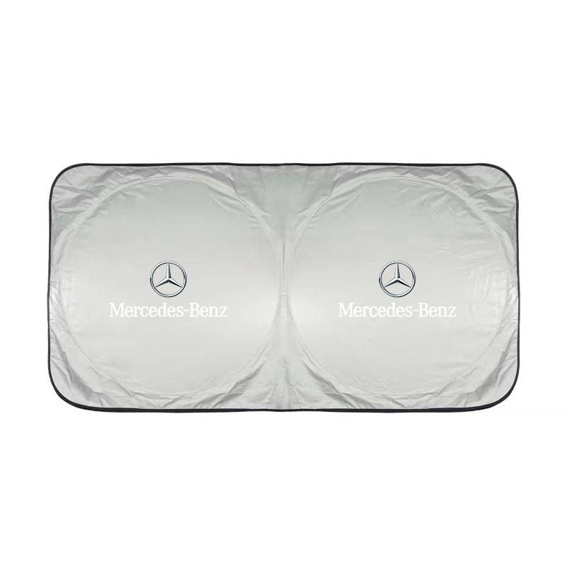 GLC GLB Car Windshield Sun Shade Visor UV Protection Shield For Mercedes Benz AMG W177 W176 X166 X167 C257 C218 X253 C118 C117