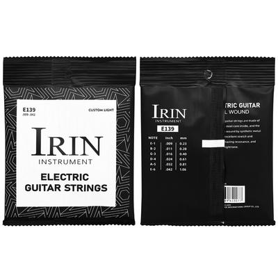 IRIN Electric Guitar Strings High Carbon Steel Core Antirust PVD Ion Coating Electric Guitar Strings Guitar Accessories Parts