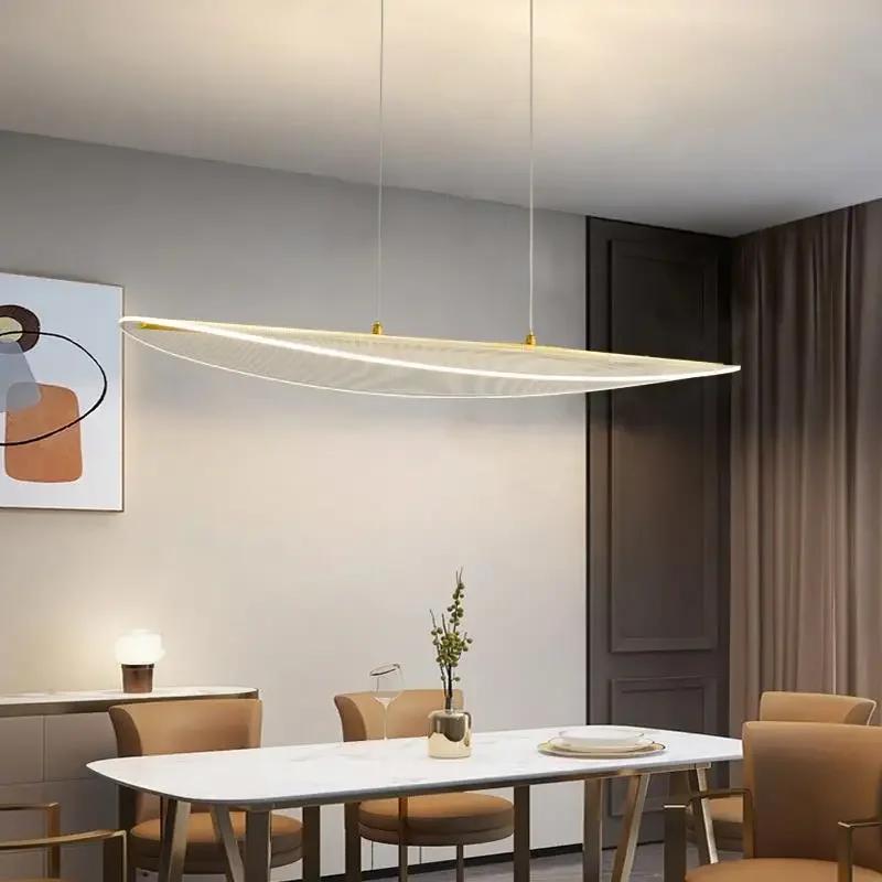 2025 New Modern Restaurant Pendant Light Nordic Minimalist Office LED Light Dining Table Study Bedroom Light Home Decoration