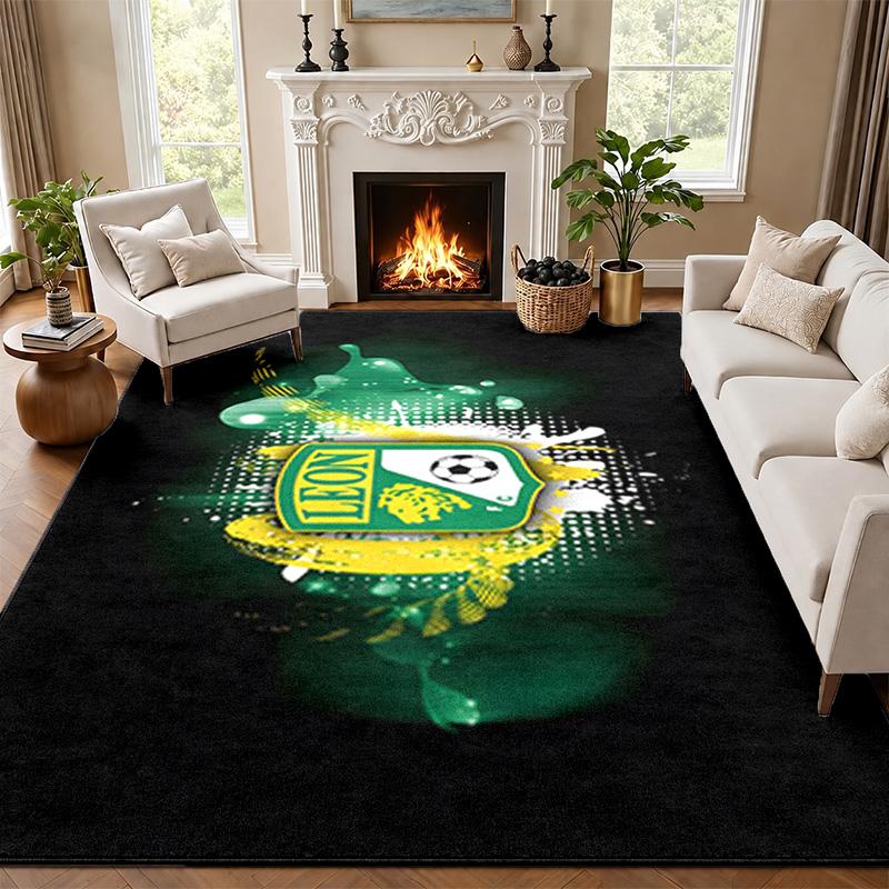 Club Leon Carpet Door Mat for Living Room or Bedroom Protective Mat Under Chair Office Decoration Christmas Gift Birthday Present