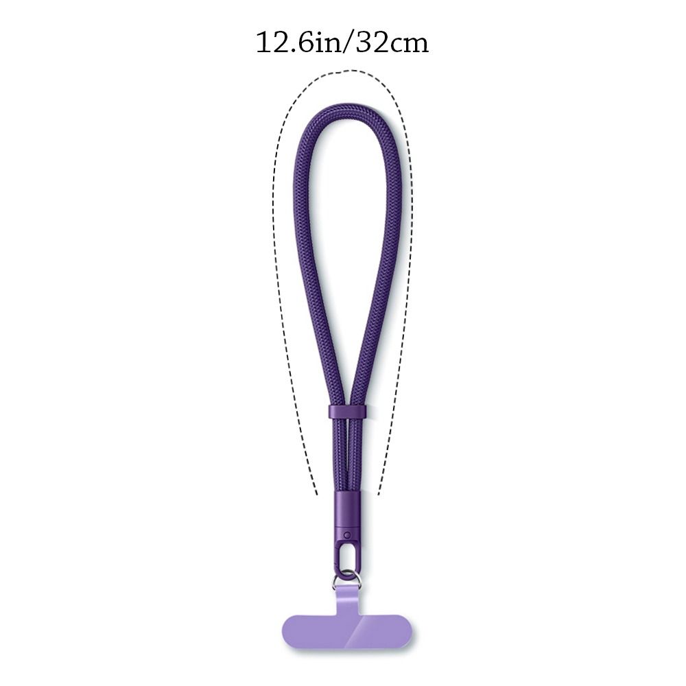 Cell Phone Accessories Adjustable Lanyard Anti-lost Woven Wrist Strap Universal Short Hanging Rope Mobile Phone