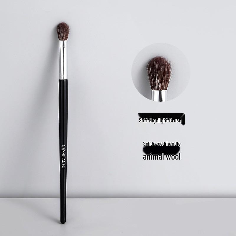 Silk Family Makeup Brush Set: Contour, Loose Powder, Blush, Blending, Eyebrow, Eye & Nose Shadow Brushes.