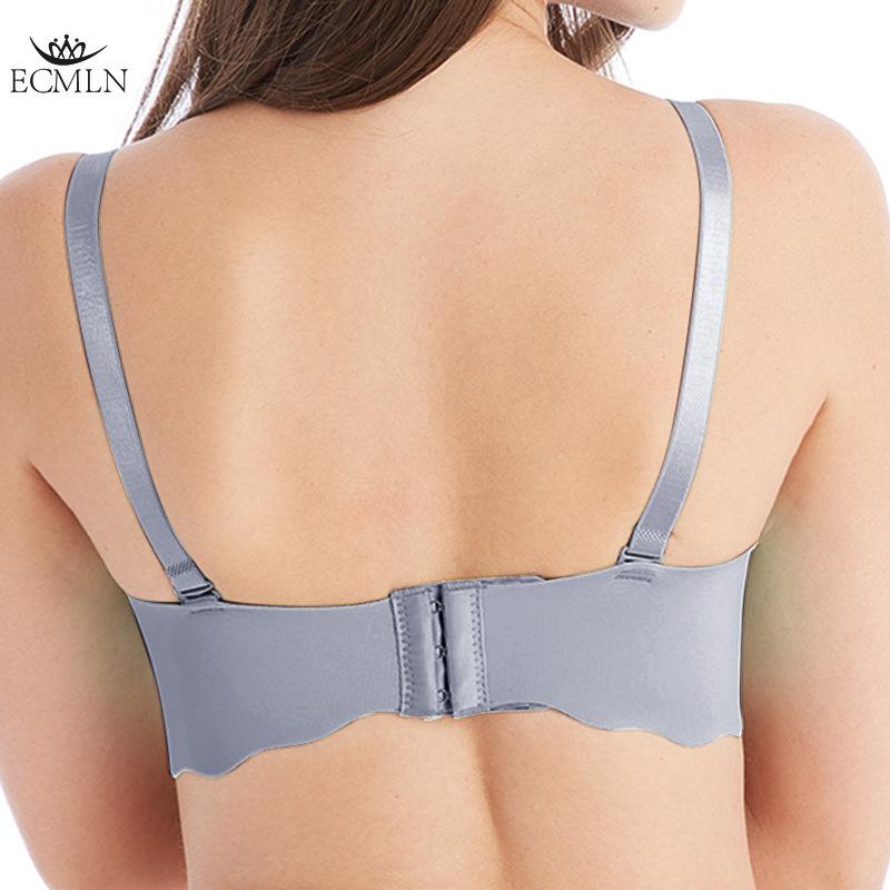 Biustonosz bezszwowy push-up bez stalowych kółek Bielizna damska Biustonosz bezszwowy