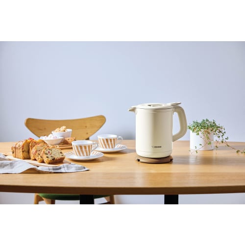 Zojirushi Electric Kettle 0.8L Keeps warm at 90 for 1 hour after boiling Ivory CK-AJ08-CB