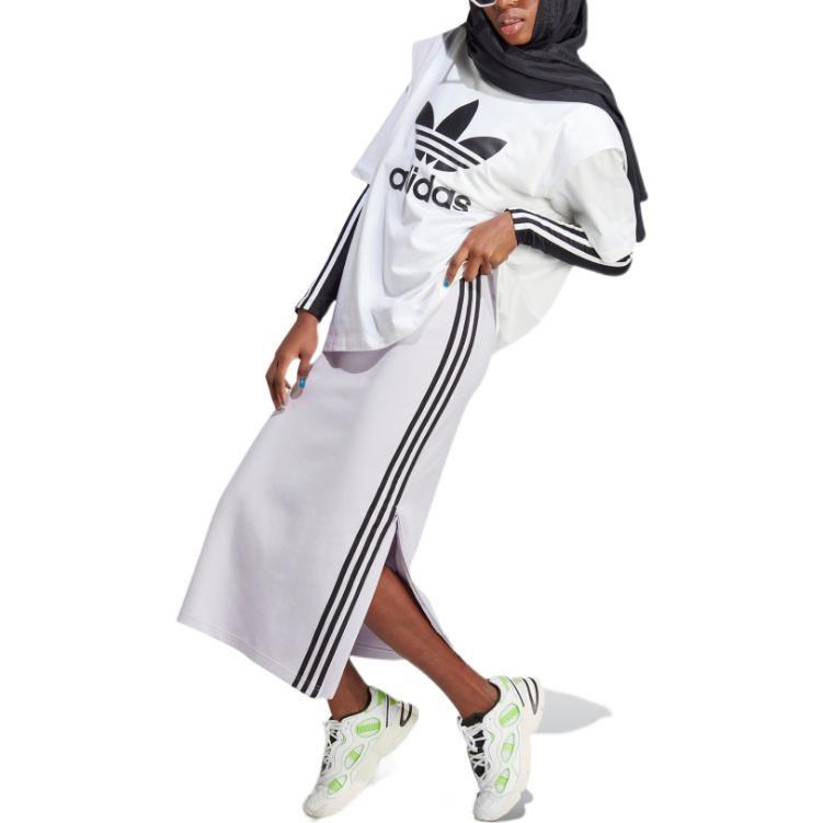 (WMNS) Adidas Always Original T-Shirt Asia Sizing 'White Black' Women's IC8806