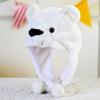 Adorable Polar Bear & Panda Plush Hat for Kids and Adults