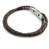 Les Trésors De Lily [M0739] - Mixed Brown 'Peaceful' Bracelet (2 Rows)