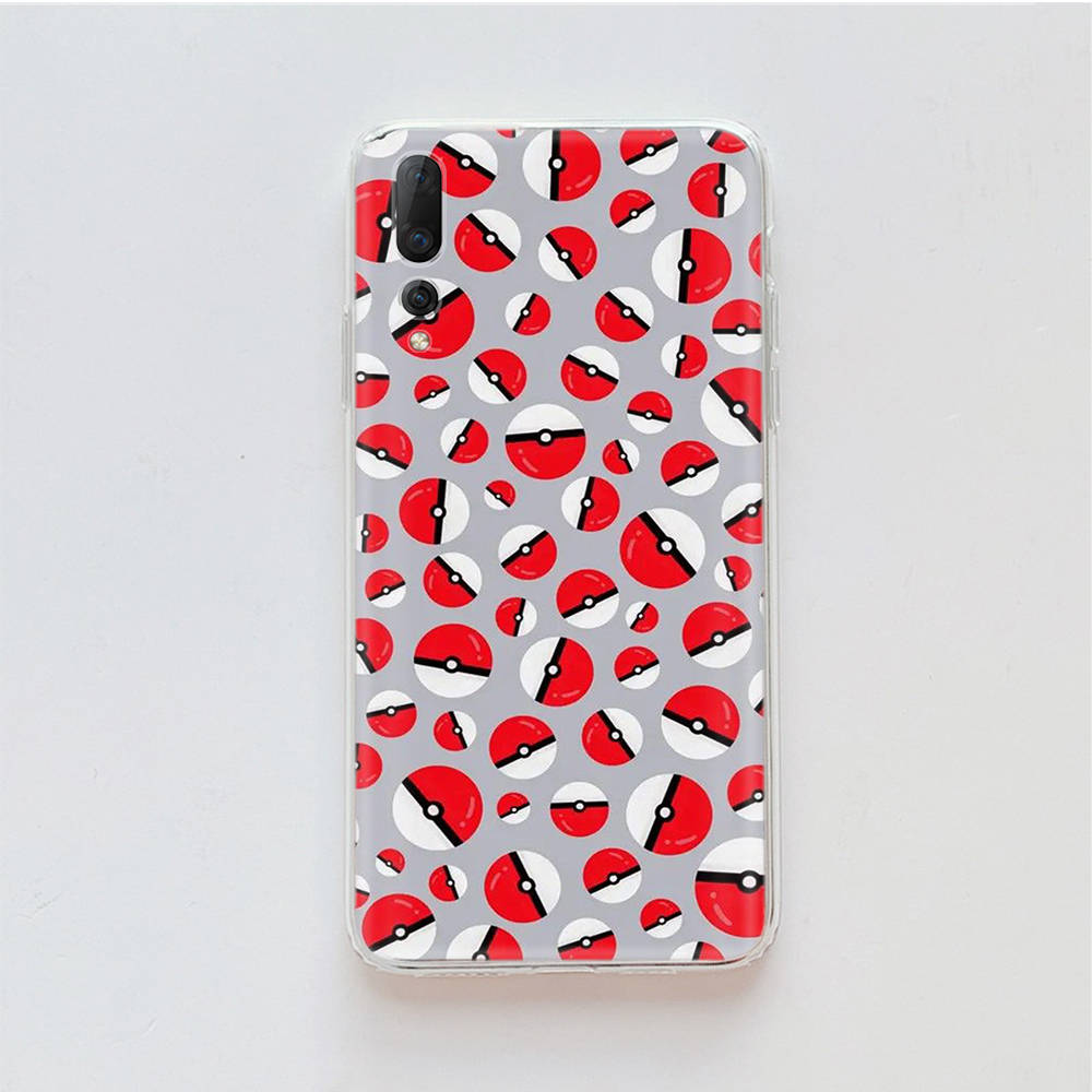 Transparent Case for Samsung A04 A14 A23 M33 M53 Realme 10 9 C35 C55 VIVO X80 Infinix Hot 30 Note 11 Tecno Spark 8P Pro P-37 Lovely Pikachu
