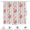 Soft Floral Printed Shower Curtains Pink Peony 3D Waterproof Bathroom Decor For Modern Home Decoration Set Includes 1 Curtain Pa