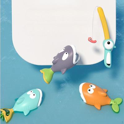 Badespielzeug Kinder Dusche Wassersprüh-Angelspiel als Geschenk
