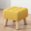 Footstools and Ottomans, Sofa Footstool, Foot Stools for Living Room, Outdoor Footstool with Solid Wood Legs, for Modern Home Living Room Bedroom