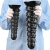 Tsukitoy Anal Anal Plug with Suction Extra Thick Dildo with Diameter 5cm or Anal Beads for Men and Made of Anal SM Unisex Anal Dildo, Cup, Bumps,