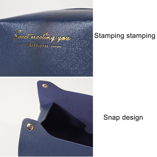 Serviettenbox, hervorragende Verarbeitung, wasserfest, Kunstleder, rechteckig, Kosmetiktuchspender, Organizer, Heimbedarf