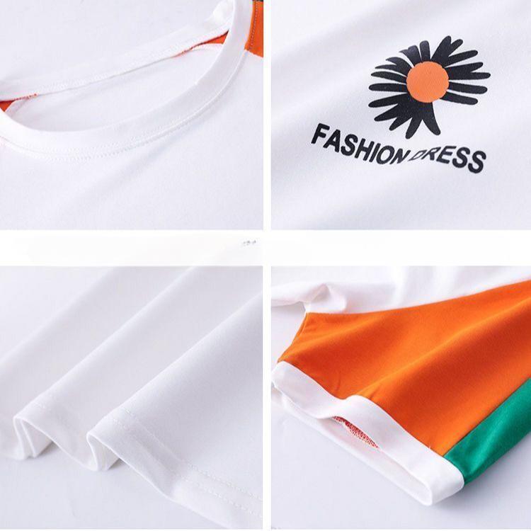 Large Size Sports Shorts Set Women Casual Summer Fashionable Loose Running Two Piece Set Girl Style Comfortable Breathable Sports Suits