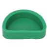 Dental Lab Model Base Slotted Type Silicone Dental Plaster Molds for Dental Clinic Green S 2.6 X 1.8in