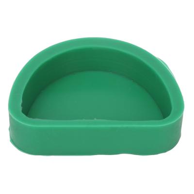 Tandlaboratoriemodellbas Spårtyp Silikon Tandgipsformar för Tandklinik Grön S 2,6 X 1,8 tum