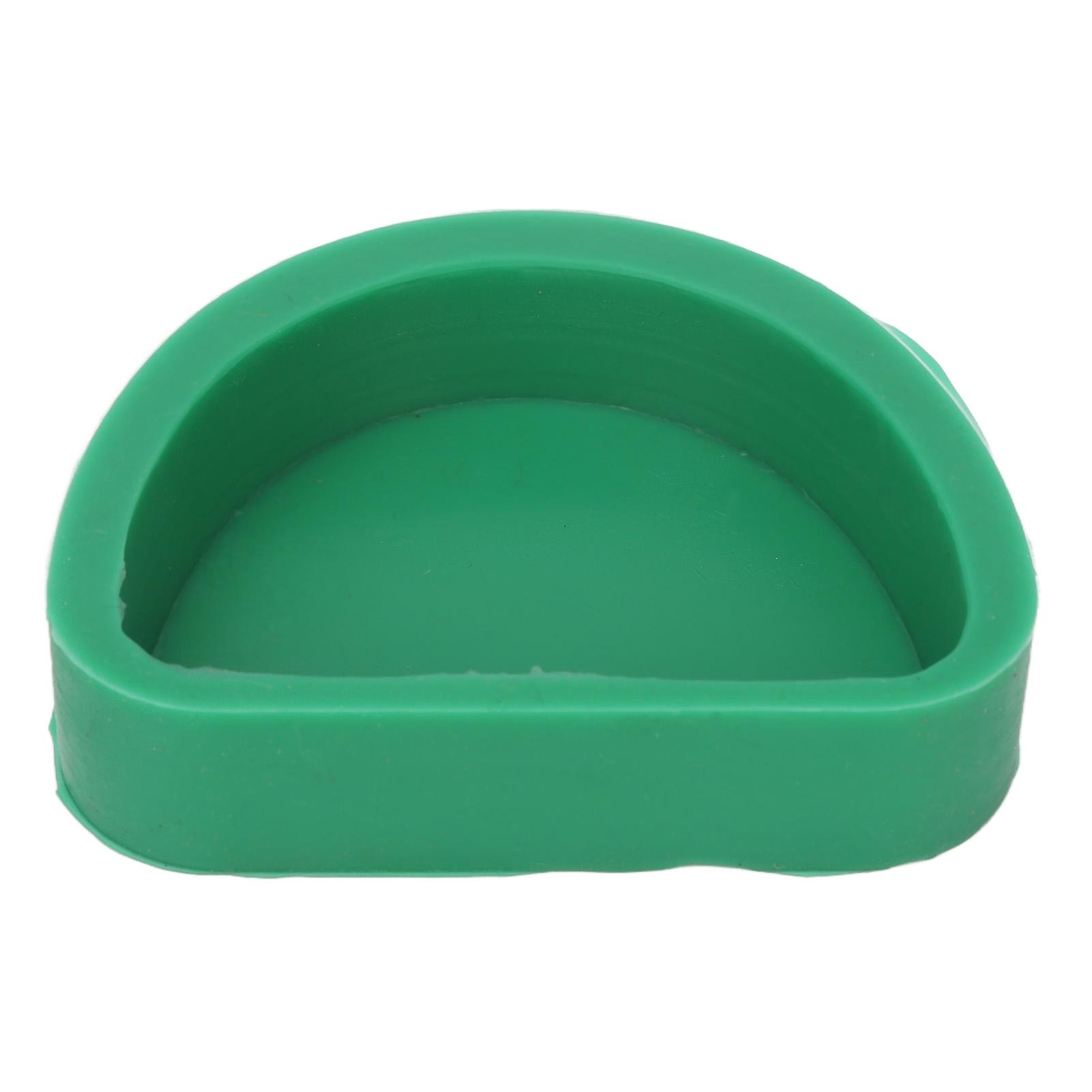 Health & Beauty Product Green Dental Lab Model Base Slotted Type Silicone Dental Plaster Molds For Dental Clinic S 2.6 X 1.8In