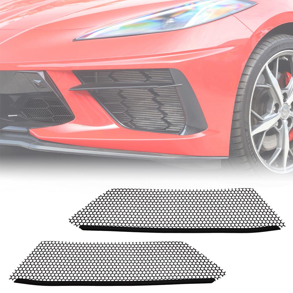 Hochwertiger Lufteinlassgitter-Schutz Für Front-/Seitenkühlerabdeckung Passend Für Chevrolet Corvette C8 2020-2022 Zubehörteil