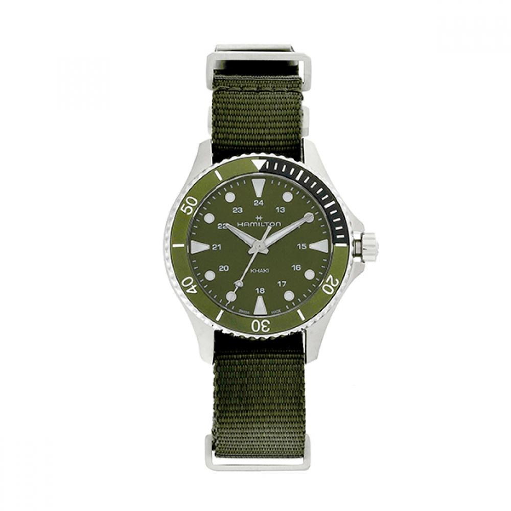 

Hamilton Khaki Navy Scuba Men S Nato Watch H82241961 H82241961