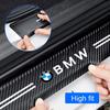 Car Threshold Scuff Plate Carbon Fiber Sill Protector Stickers For BMW M x5 e70 e91 f11 f30 f31 f10 x3 f25 e30 e46 Accessories CE6
