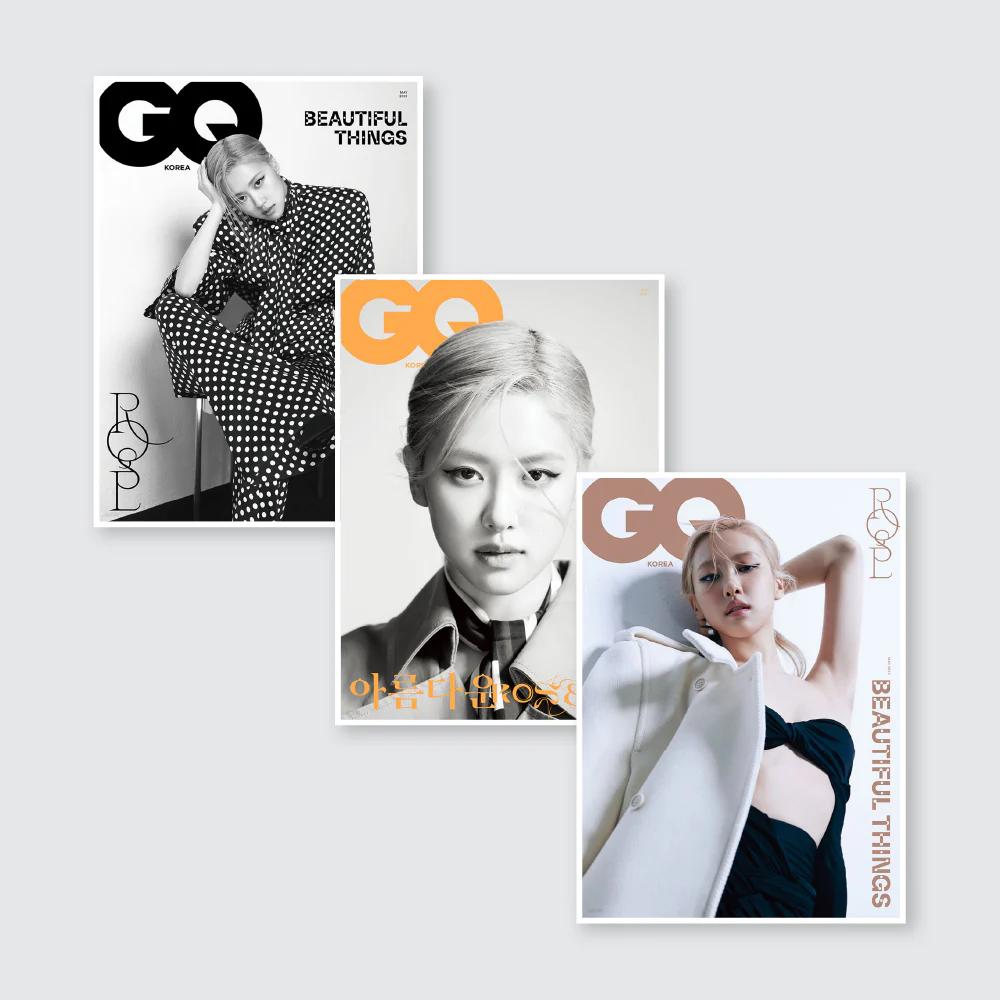 

Журнал GQ Korea 2023 май BLACKPINK Rose, ПАК ЧИХУН, K-POP, KSTAR, K-FASHION